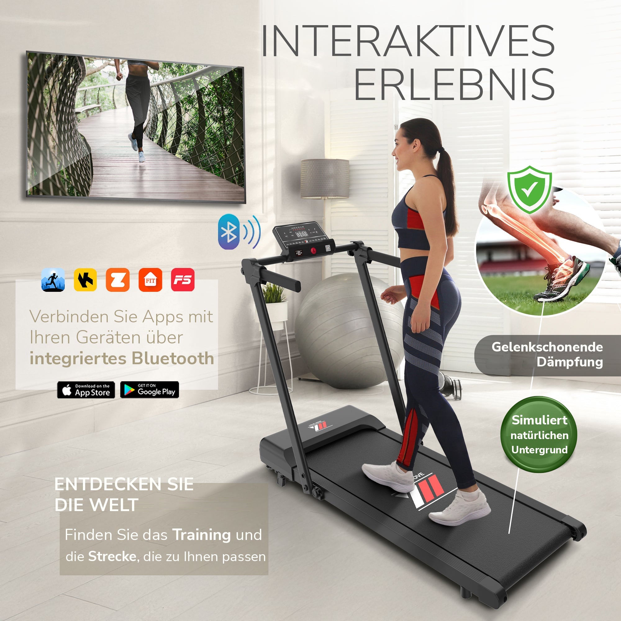 NEXT 1000 schwarz, interaktives Erlebnis mit Apps über Bluetooth