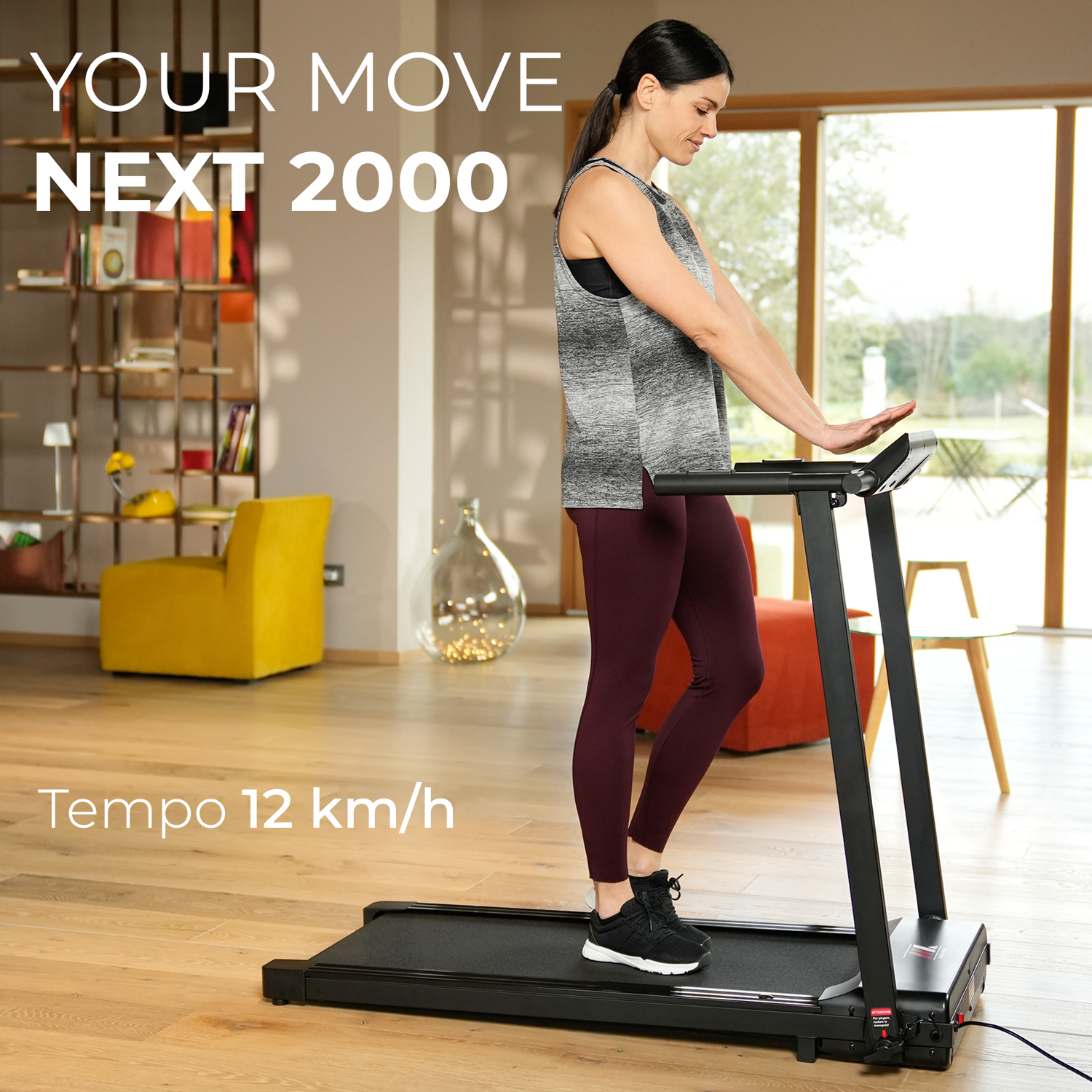 Laufband NEXT 2000 Your Move: Geschwindigkeit 12 km/h